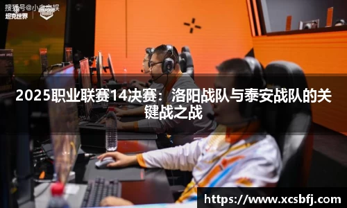 2025职业联赛14决赛：洛阳战队与泰安战队的关键战之战